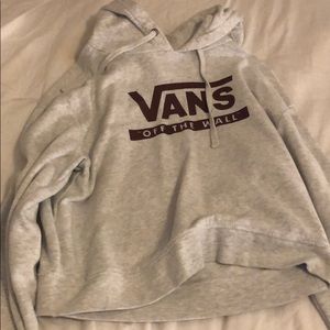 Vans cropped hoodie